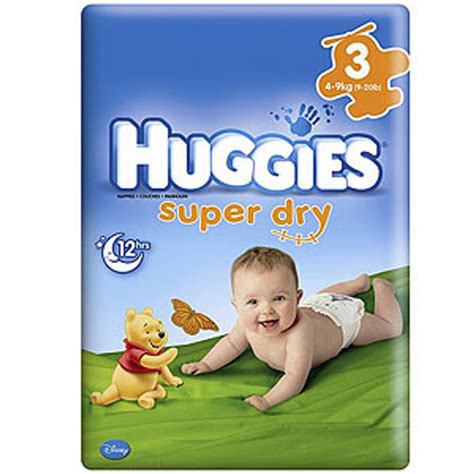 Huggies Super Dry Size 3 Nappies: 36 Pack | Home Bargains