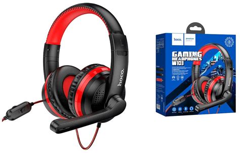 Купить Наушники игровые Hoco W103 Magic Tour Gaming Headphones черно