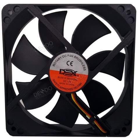 Cooler Fan Ventilador Preto 12cm 120x120x25 12v Ventoinha Resfriamento