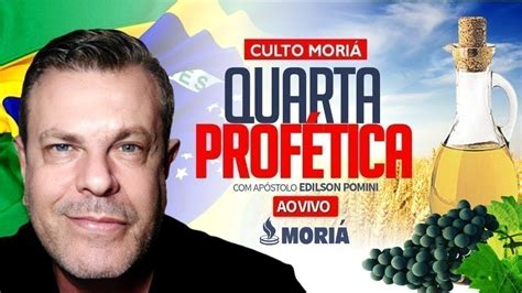 CULTO QUARTA PROFÉTICA APÓSTOLO EDILSON POMINI 03 04 2024 YouTube