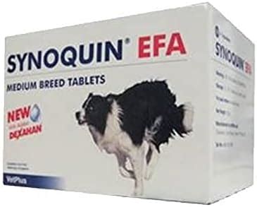 VetPlus Synoquin EFA Envase Con 120 Comprimidos De Suplemento Para