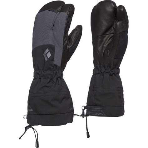 Gants Doigts Soloist Finger Noire Black Diamond Montania Sport