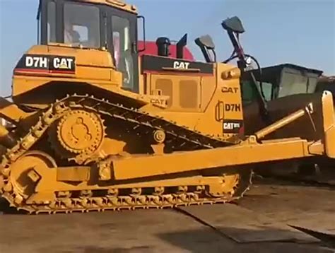 Used Hydraulic Bulldozer Original Caterpillar D7h Secondhand Cat Dozer