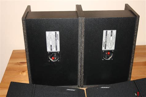 Pair Of 2 BOSE 201 Series III Stereo Bookshelf Speaker Black 2 Way