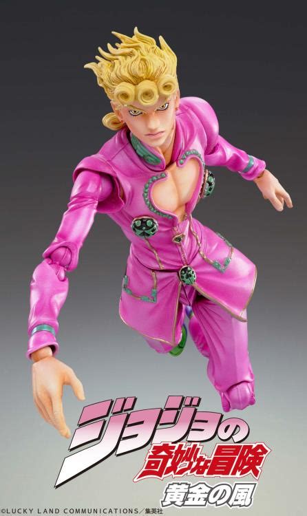 Jojos Bizarre Adventure Golden Wind Super Action Statue Giorno