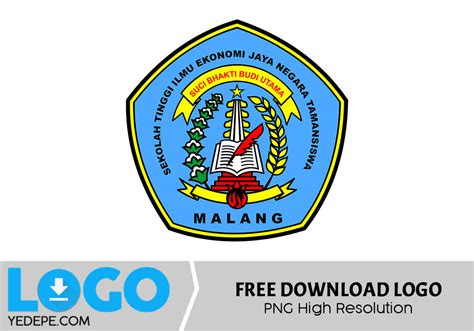 Logo Sekolah Tinggi Ilmu Ekonomi Jaya Negara Tamansiswa Malang Free