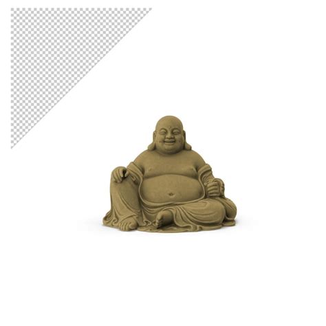 Premium Psd Buddha Maitreya Statue Png