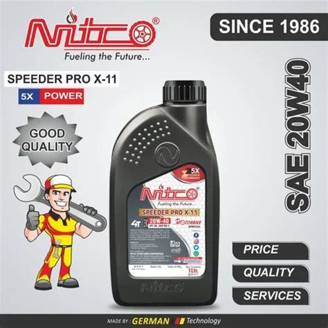 W Fully Synthetic Bike Engine Oil Bottle Of Litre At Rs