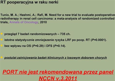 Rola Radioterapii Uzupe Niaj Cej Po Leczeniu Operacyjnym Nowotwor W