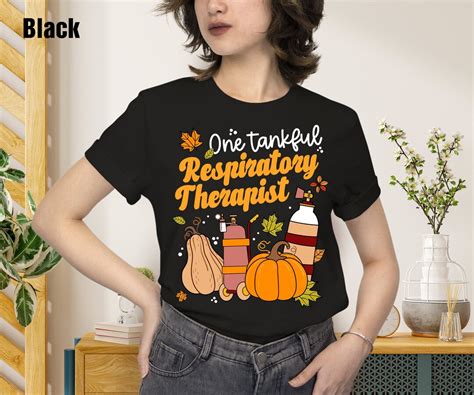 Respiratory Therapist Shirt Thanksgiving Rt Shirt Etsy