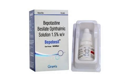 Bepotastine Besilate Eye Drop at Rs 240 | in Virudhunagar | ID: 25429182688