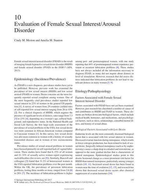 Female Sexual Arousal Dysfunction Assessment Tool Pdf Sale