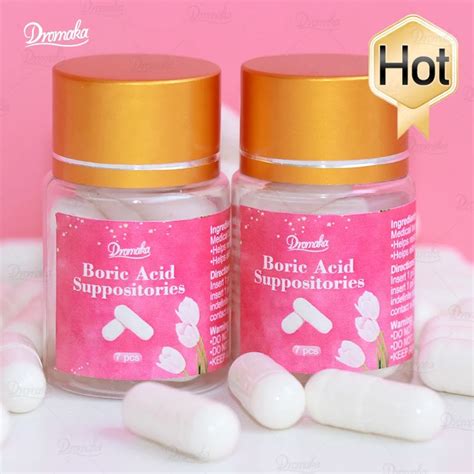 Wholesale Boric Acid Suppositories Pill Vagina Powder Capsules Yoni