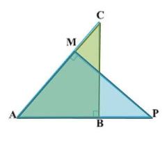 In Fig Abc And Are Two Right Triangles Right Angled B And M