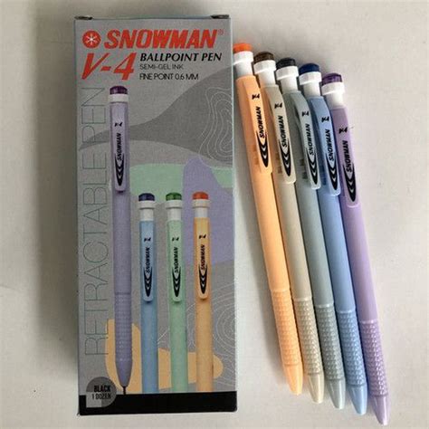 BALLPOINT SNOWMAN V4 HITAM