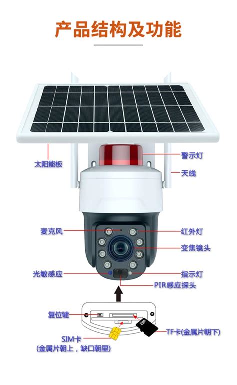 30倍光学变焦防水户外太阳能4gwifi监控球机无线360°云台摄像头 家家安科技