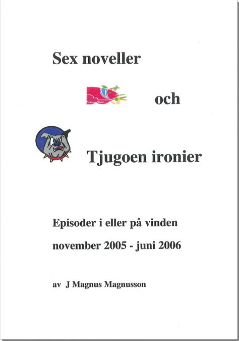 Sex noveller och tjugoen ironier Mariehamns Bokhandel Åland