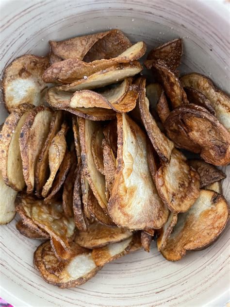 [homemade] Air Fried Potato Chips R Food