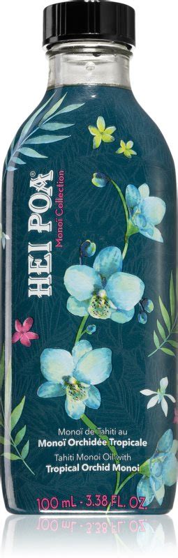 Hei Poa Tahiti Monoi Oil Tropical Orchid Huile Multifonctionnelle Corps