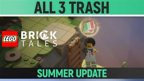 LEGO Bricktales All Collectibles Beach All Trash Summer Update