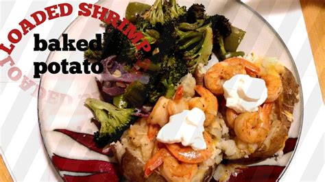 Loaded Shrimp Baked Potato Youtube