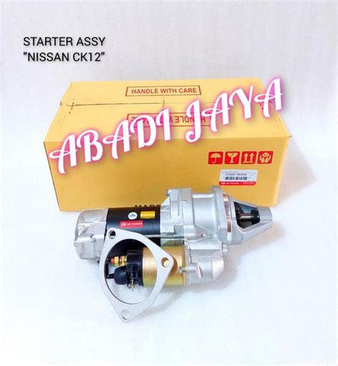 Jual Dinamo Starter Nissan Ck Btx Pe Original Di Lapak