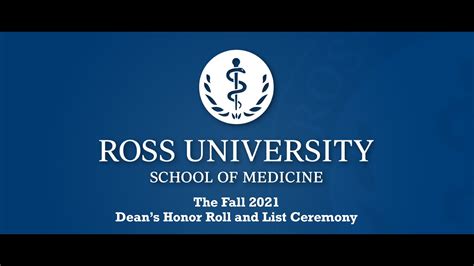 Deans Honor Roll And List Ceremony Fall 2021 Youtube