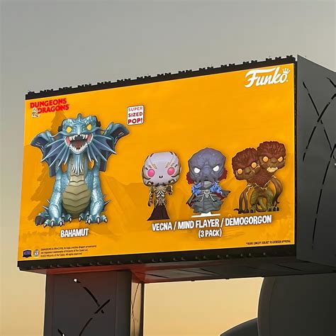 D D Vecna Mind Flayer Demogorgon Pack Funko Pops