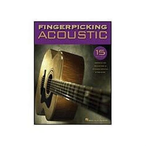 Hal Leonard Fingerpicking Acoustic Songs Arranged For Solo Guitar