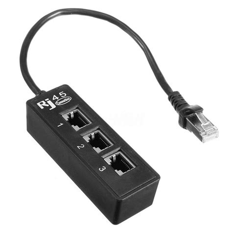 Rj45 Männlichen Zu 3 Rj45 Weibliche Port Netzwerk Grandado