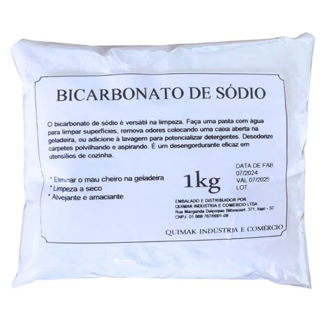 Bicarbonato De S Dio Puro Kg Shopee Brasil