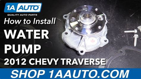 Replace Water Pump 2014 Chevy Cruze