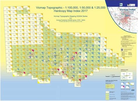 Topographic Map Catalogue Index Abc Maps