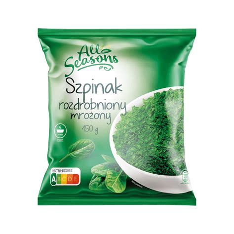 ALL SEASONS Szpinak Rozdrobniony Niska Cena W ALDI