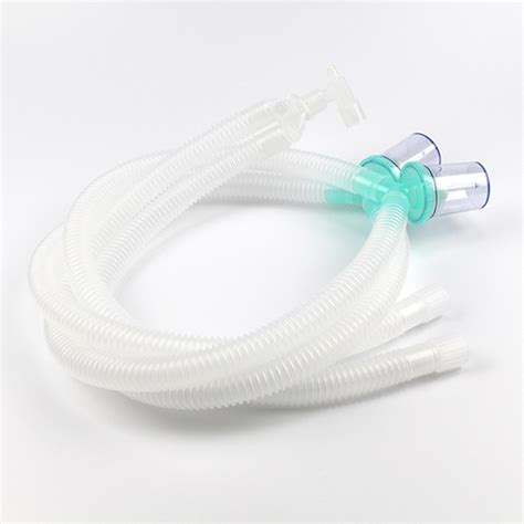 Medical Disposable Corrugated Breathing Circuit With Exhalation Valve