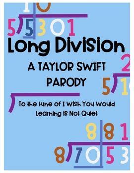 Long Division Song (Taylor Swift I Wish You Would) (Lyrics and Themed ...