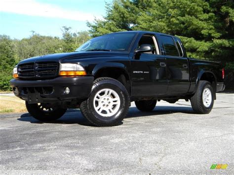 2002 Black Dodge Dakota Sport Quad Cab 4x4 40571514 Photo 8 Car Color Galleries