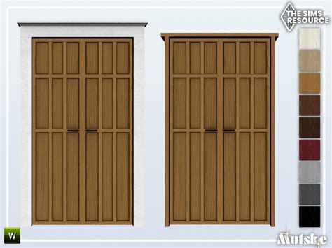 The Sims Resource Myron Door 2x1