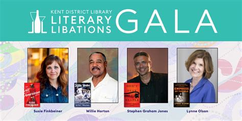 Kent District Library Presents Ninth Annual Literary Libations ...