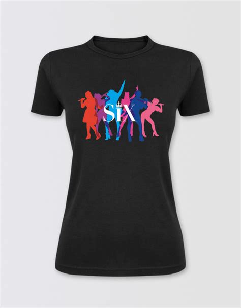 Six The Musical Silhouette T Shirt Fitted