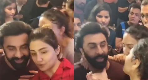 Video Ranbir Kapoor ला पाहताच चाहतीचा सुटला ताबा नेटकरी म्हणाले हा