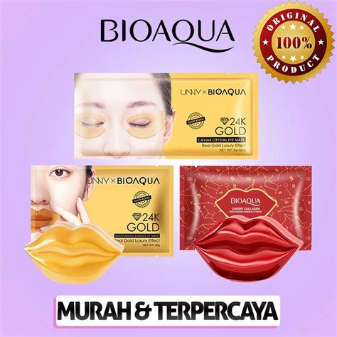 Jual Bioaqua Cherry Collagen Moisturizing Essence Lip Mask Moisturizing