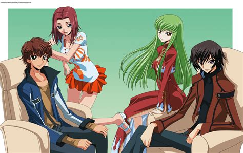 Cc Code Geass Kallen Stadtfeld Kururugi Suzaku Lelouch Lamperouge Male