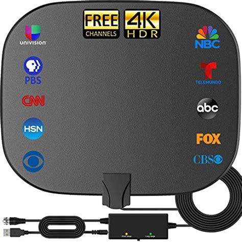 Amazon 2024 Upgraded Amplified Digital TV Antenna Long 450 Miles