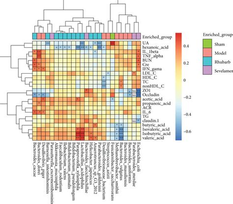 Correlation Analysis Between Differential Gut Microbiota And General Download Scientific