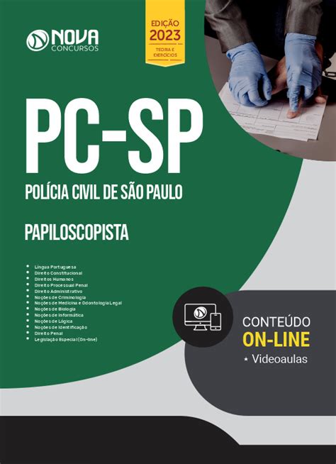 Apostila PC SP Em PDF Papiloscopista