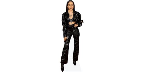 Maria Becerra Black Outfit Cardboard Cutout Celebrity Cutouts