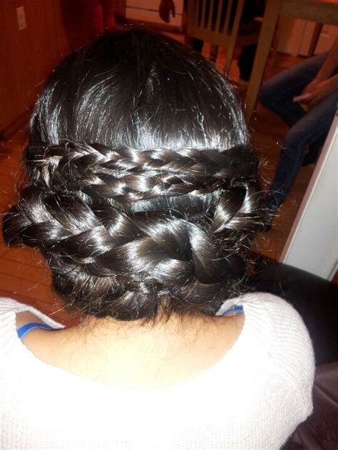 My cousin let me do her hair | Her hair, Hair styles, Hair