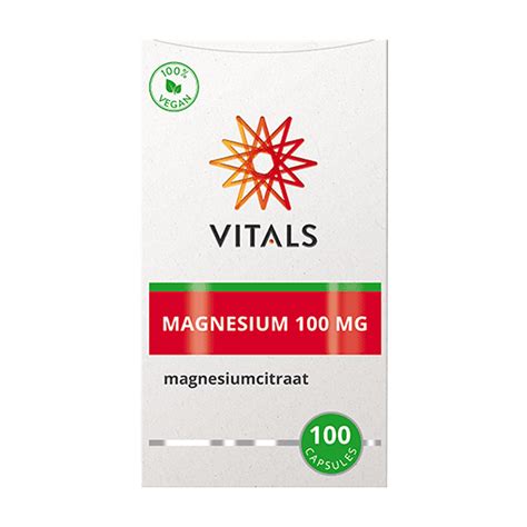 Shop Vitals Magnesium Citrate 100 Mg 100 Capsules Bono