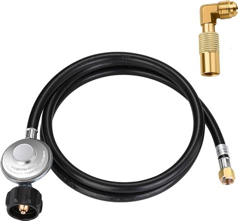 Amazon Wadeo Ft Propane Regulator Hose With Degree Elbow